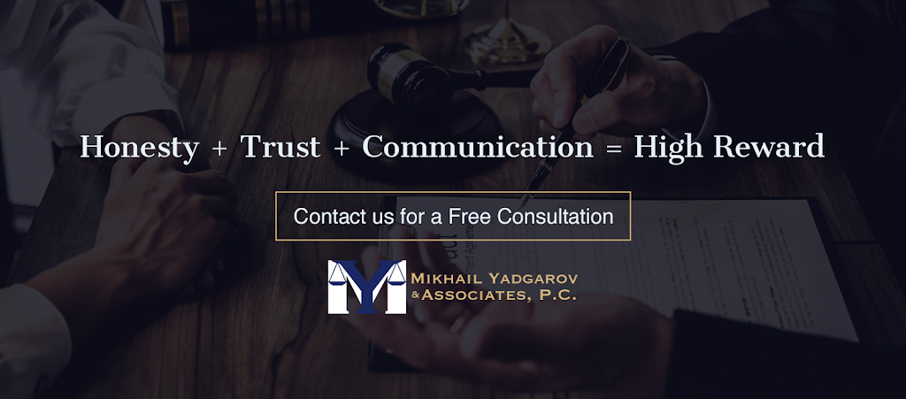 Mikhail Yadgarov & Associates, P.C. | 1111 Avenue U 2nd FL, Brooklyn, NY 11223 | Phone: (718) 333-0812