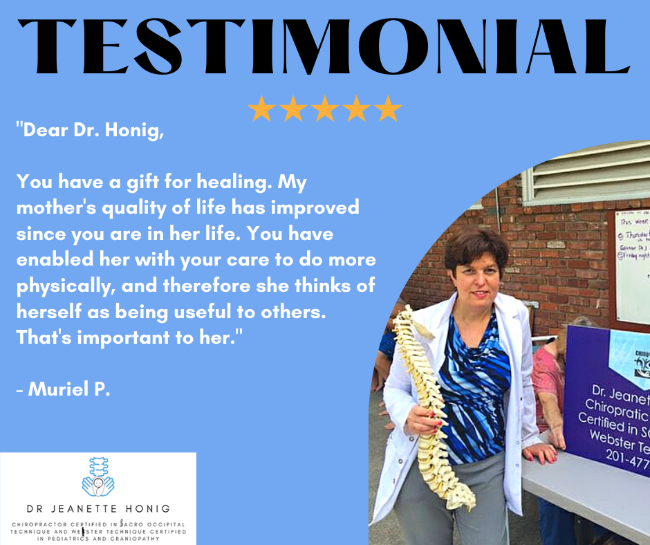 Dr. Jeanette Honig, Chiropractor | 301 Howland Ave, River Edge, NJ 07661 | Phone: (201) 477-2822