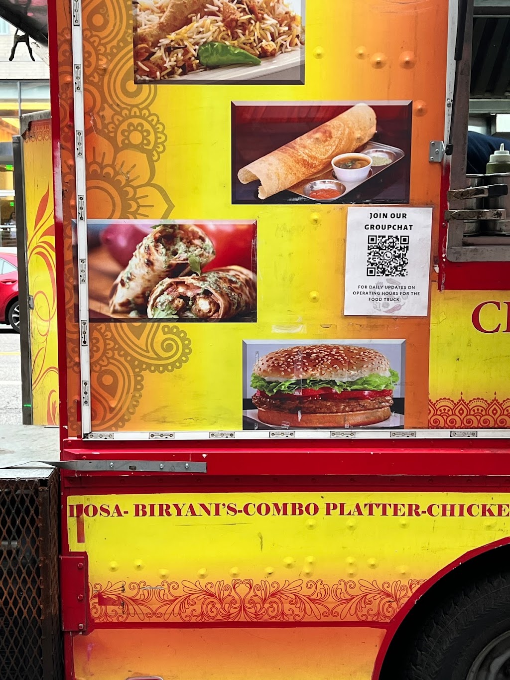 Chennai Flavors Food Truck | 55 Columbus Dr, Jersey City, NJ 07302 | Phone: (201) 668-9685