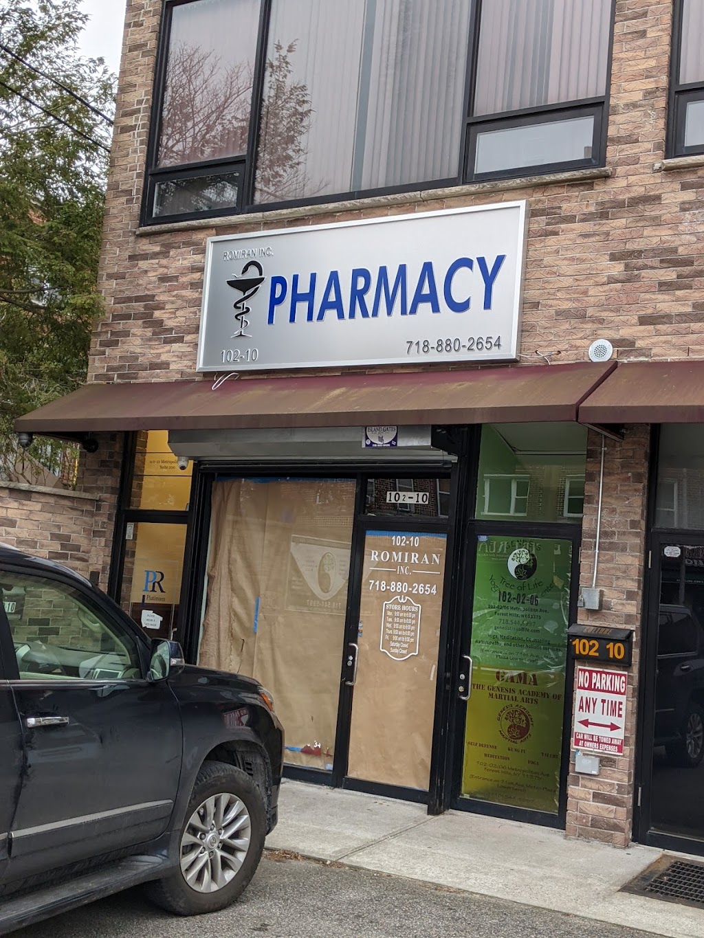 Pharmacy Romiran Inc, Forest Hills, Queens | 102-10 Metropolitan Ave Store 2, Queens, NY 11375 | Phone: (718) 880-2842