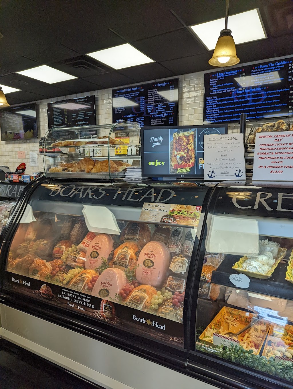 All American Bagel & Barista II | 20-10 Cross Bay Blvd, Queens, NY 11693 | Phone: (718) 945-2233