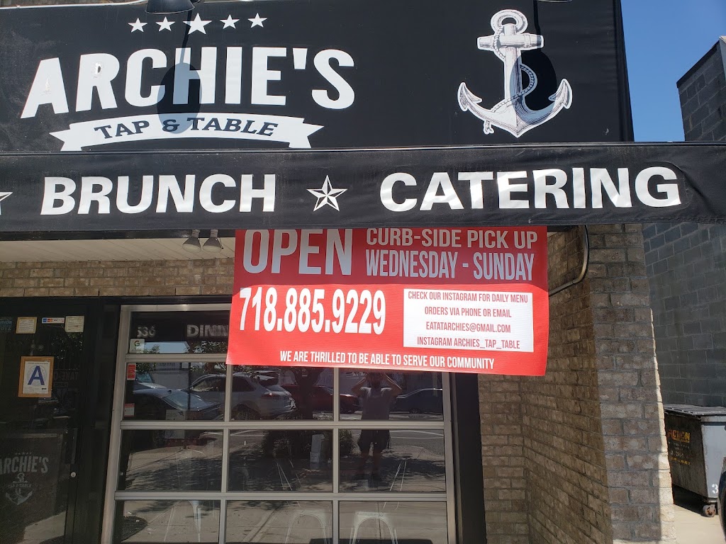 Archies Tap & Table | 536 City Island Ave, Bronx, NY 10464 | Phone: (718) 885-9229