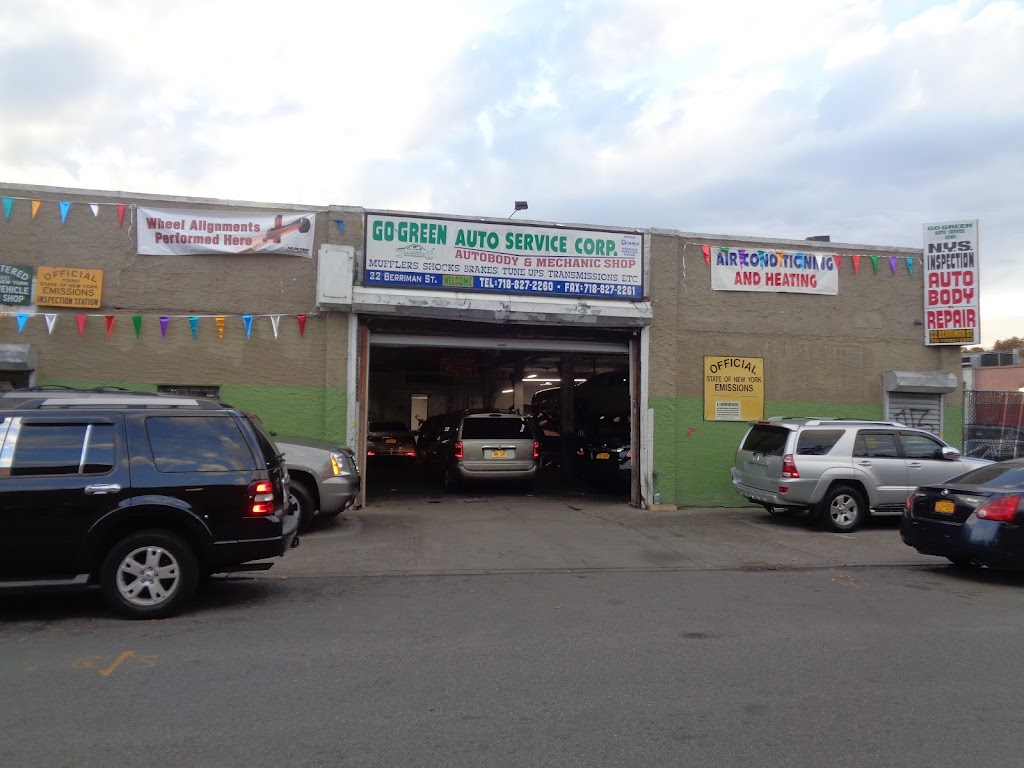 Go Green Auto Service Corp. | 22 Berriman St, Brooklyn, NY 11208 | Phone: (718) 827-2260