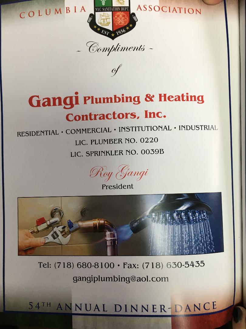 Gangi Plumbing & Heating Contractor | 6901 10th Ave, Brooklyn, NY 11228 | Phone: (718) 680-8100