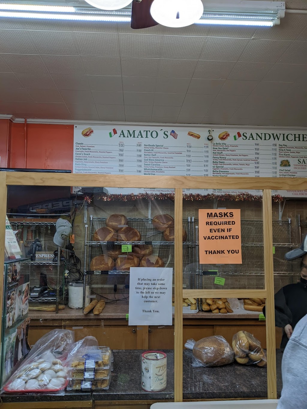 Amato Bread | 202 Livingston St, Northvale, NJ 07647 | Phone: (201) 767-3990