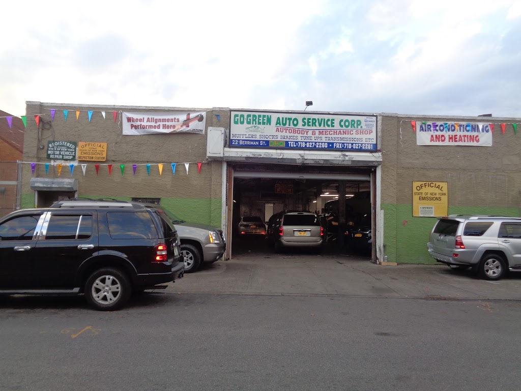 Go Green Auto Service Corp. | 22 Berriman St, Brooklyn, NY 11208 | Phone: (718) 827-2260