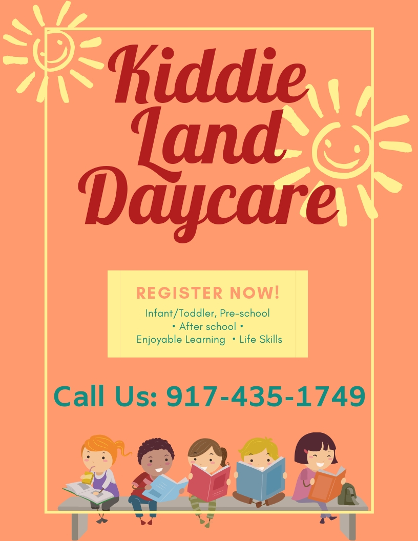 MV Kiddie Land Daycare | 587 E 38th St, Brooklyn, NY 11203 | Phone: (917) 435-1749