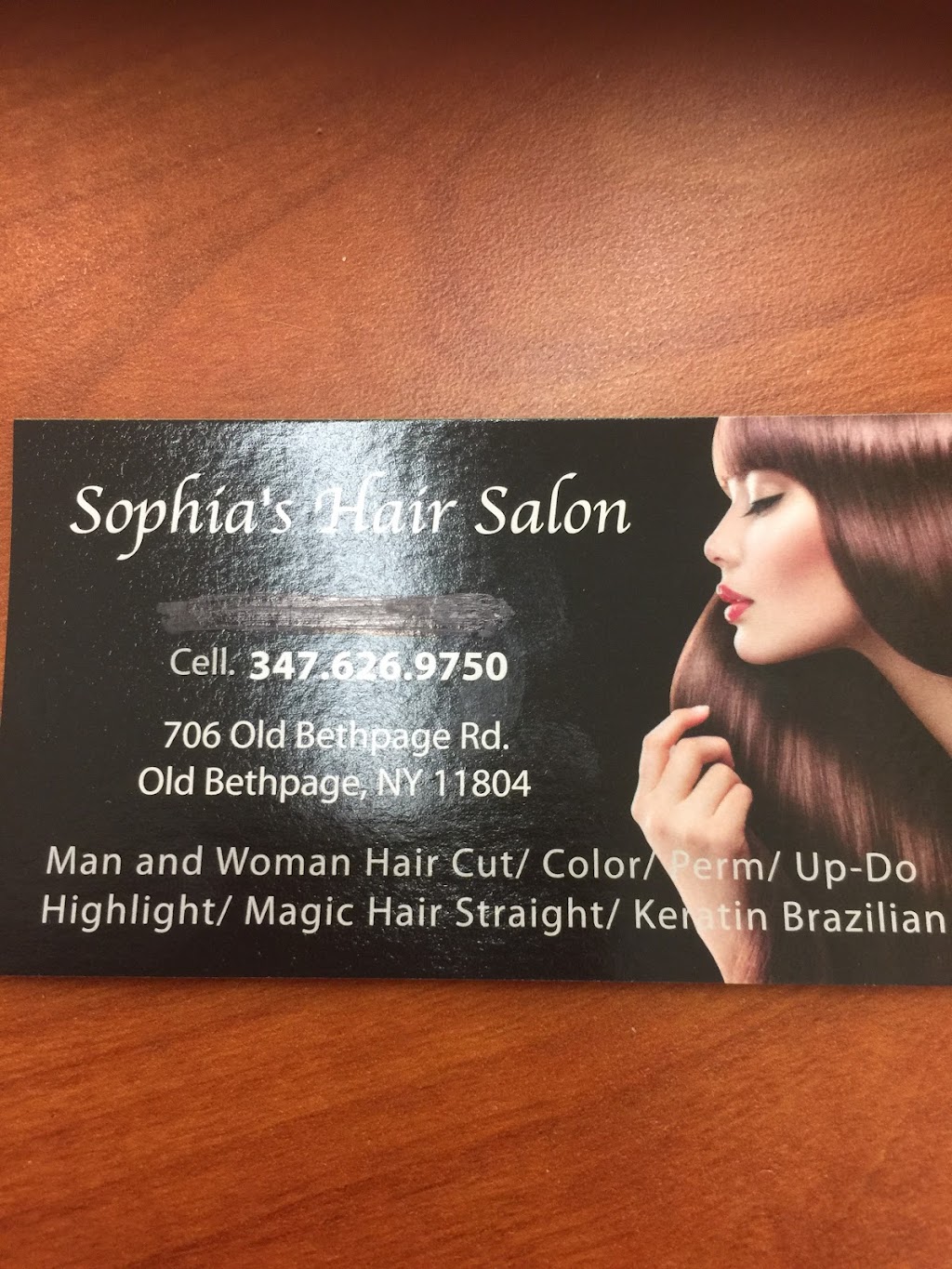 Sophias | 706 Old Bethpage Rd, Old Bethpage, NY 11804 | Phone: (516) 694-1233