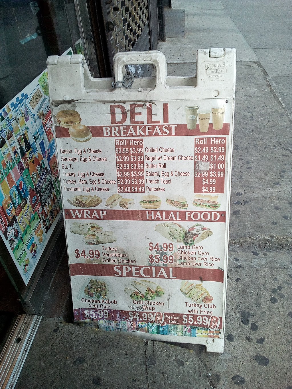 Grill and Height Deli | Yu Parking Lot G, 508 W 181st St, New York, NY 10033 | Phone: (212) 923-3354