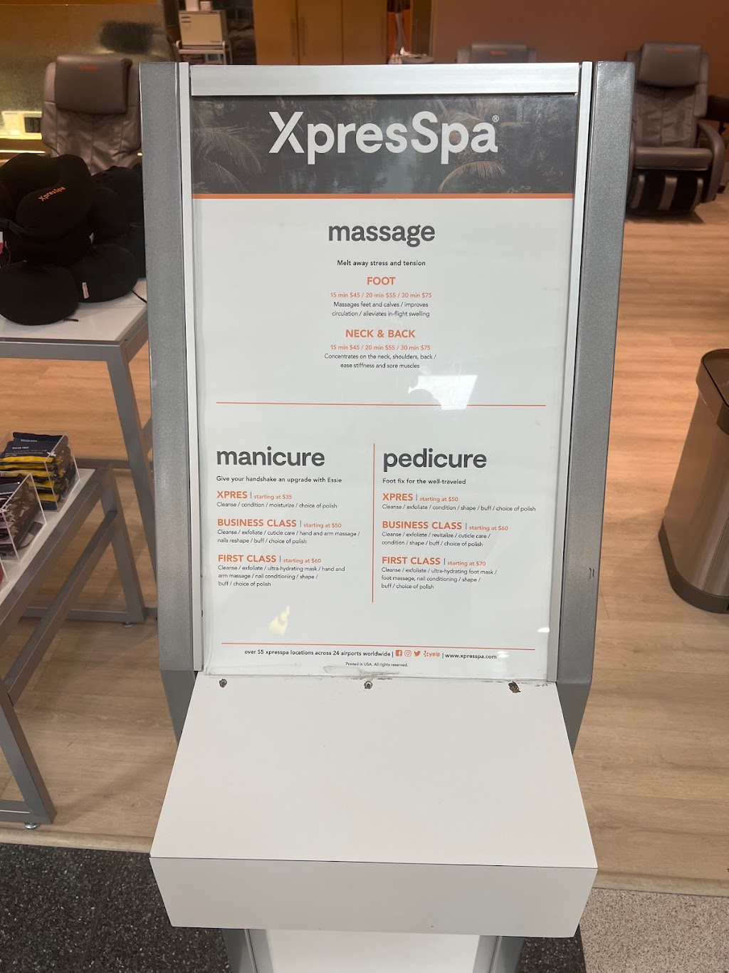 XpresSpa | Terminal 4 Departures, Queens, NY 11430 | Phone: (718) 957-9171