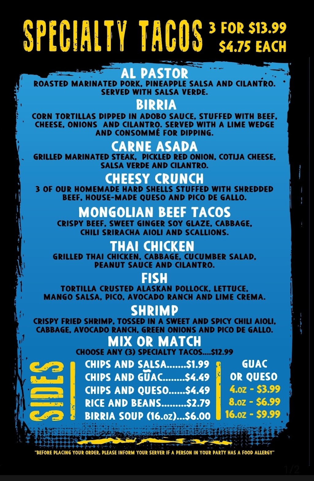 Right Coast Taqueria | 358 E Jericho Turnpike, Mineola, NY 11501 | Phone: (516) 962-0204