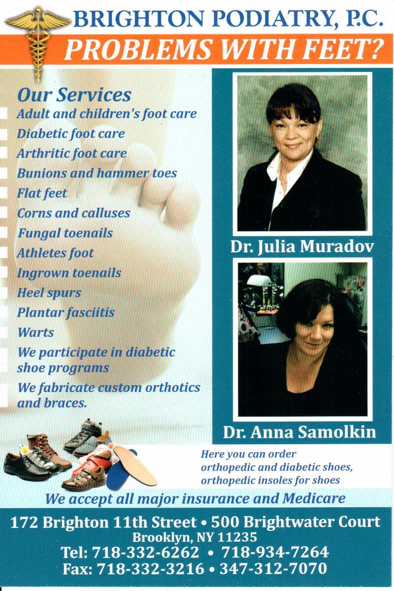 Dr. Anna Samolkin | 500 Brightwater Ct, Brooklyn, NY 11235 | Phone: (718) 934-7264