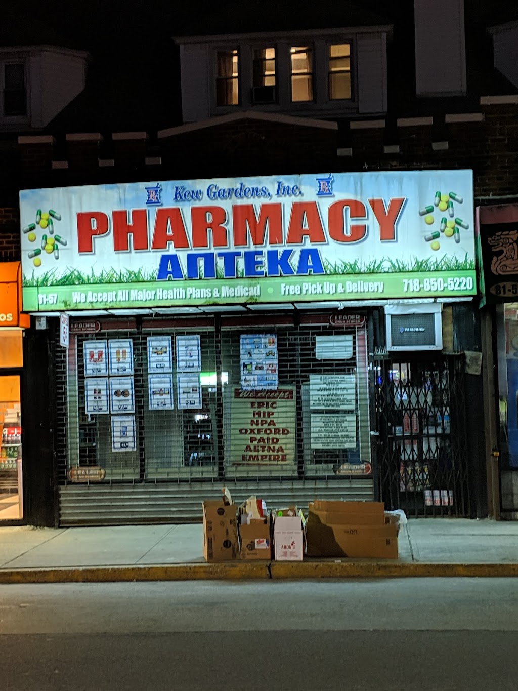 Kew Gardens Pharmacy APTEKA | 81-57 Lefferts Blvd, Queens, NY 11415 | Phone: (718) 850-5220