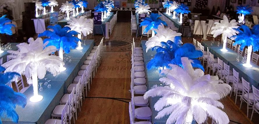 Feather Centerpieces | 314 Mill Hill Rd, Mill Neck, NY 11765 | Phone: (516) 452-6676