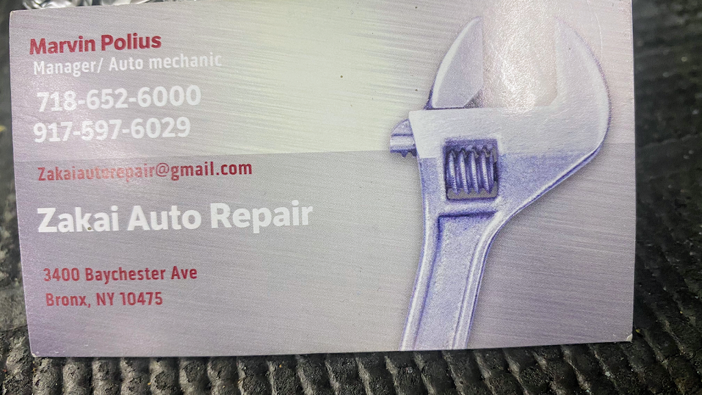 Zakai Auto Repair, Inc. | 207 Franklin Ave, Mt Vernon, NY 10550 | Phone: (917) 597-6029