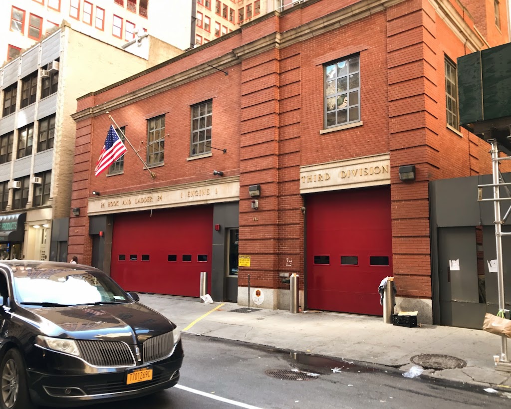 FDNY Engine 1/Ladder 24 | 142 W 31st St, New York, NY 10001 | Phone: (718) 999-2000