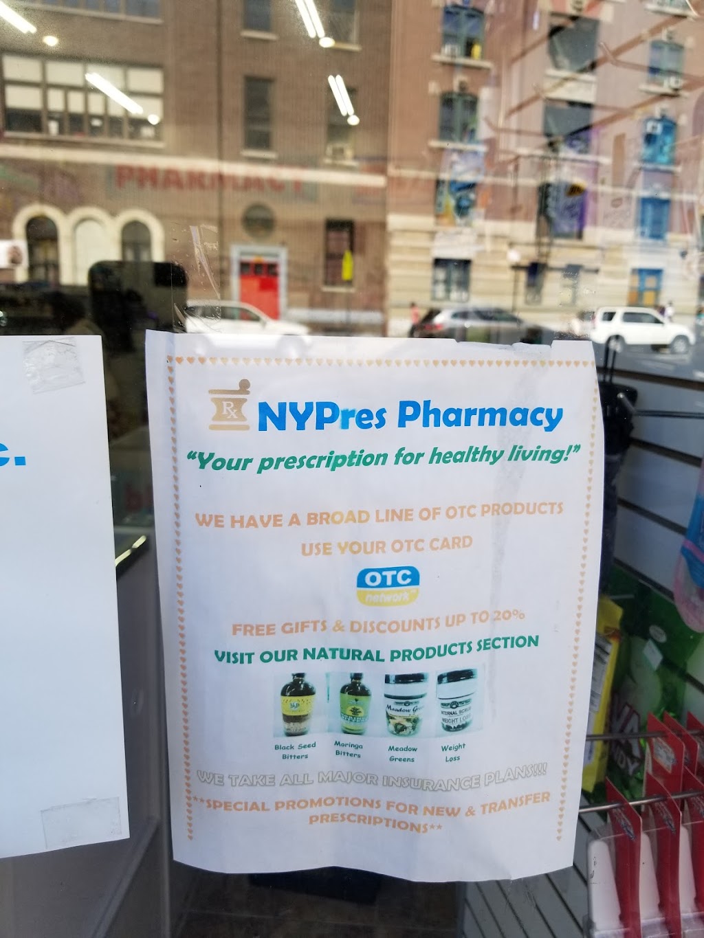 NYPres Pharmacy | 1083 St Nicholas Ave, New York, NY 10032 | Phone: (646) 918-6640