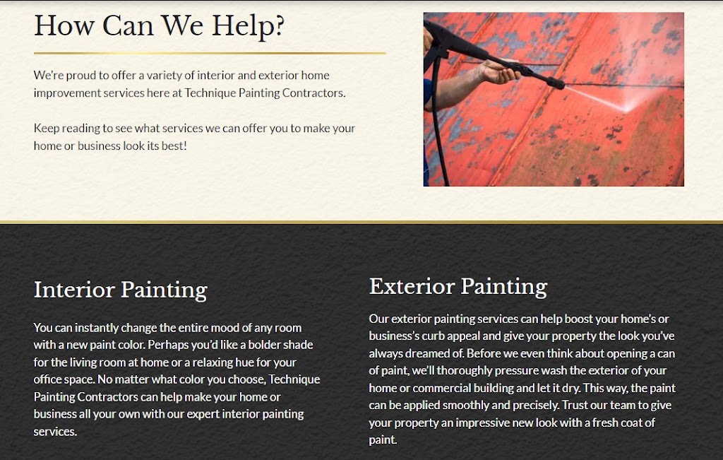 Technique Painting Contractors | 10 Reynolds Rd, Glen Cove, NY 11542 | Phone: (516) 686-6791