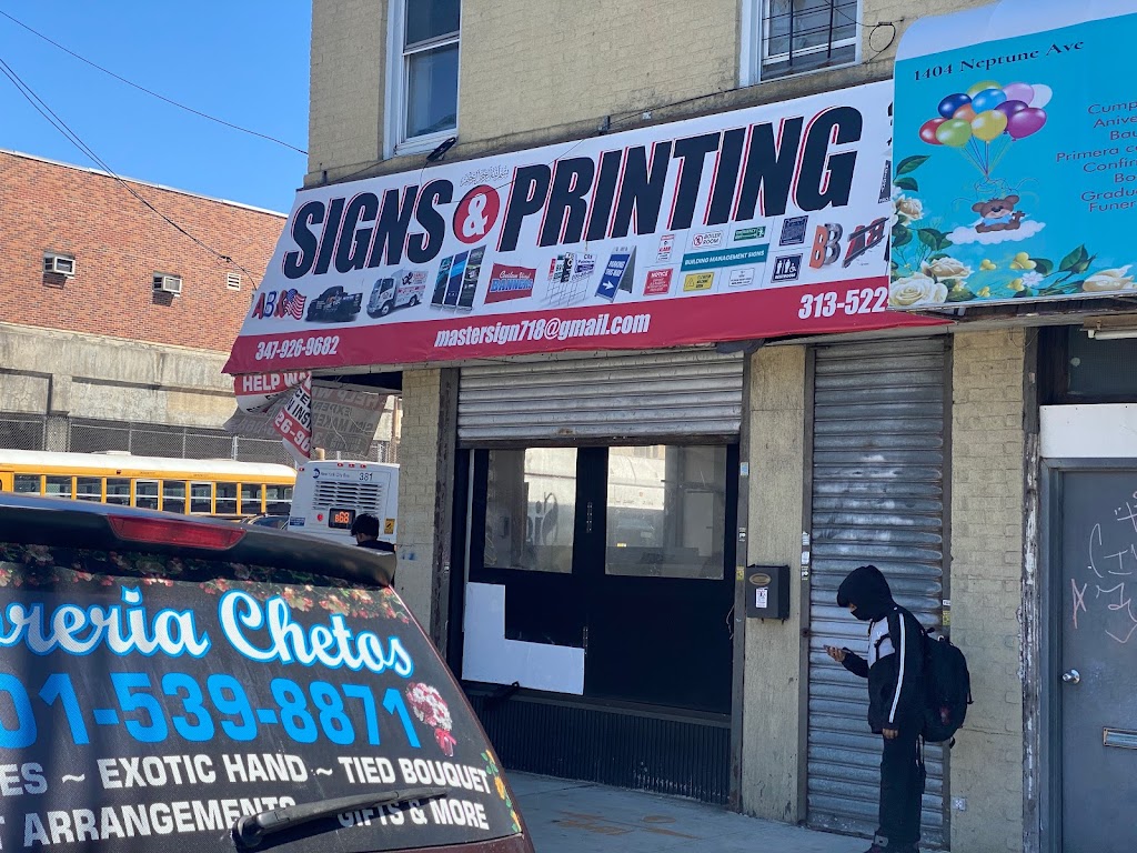 Signs And More | 1402 Neptune Ave, Brooklyn, NY 11224 | Phone: (718) 844-7625