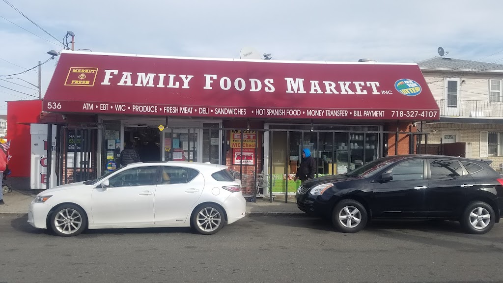 Family Foods Market Inc. | 536 Beach 25th St, Far Rockaway, NY 11691 | Phone: (718) 327-4107