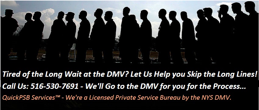 DMV Transactions by QuickPSB Services | 828 Hempstead Turnpike, Franklin Square, NY 11010 | Phone: (516) 530-7691