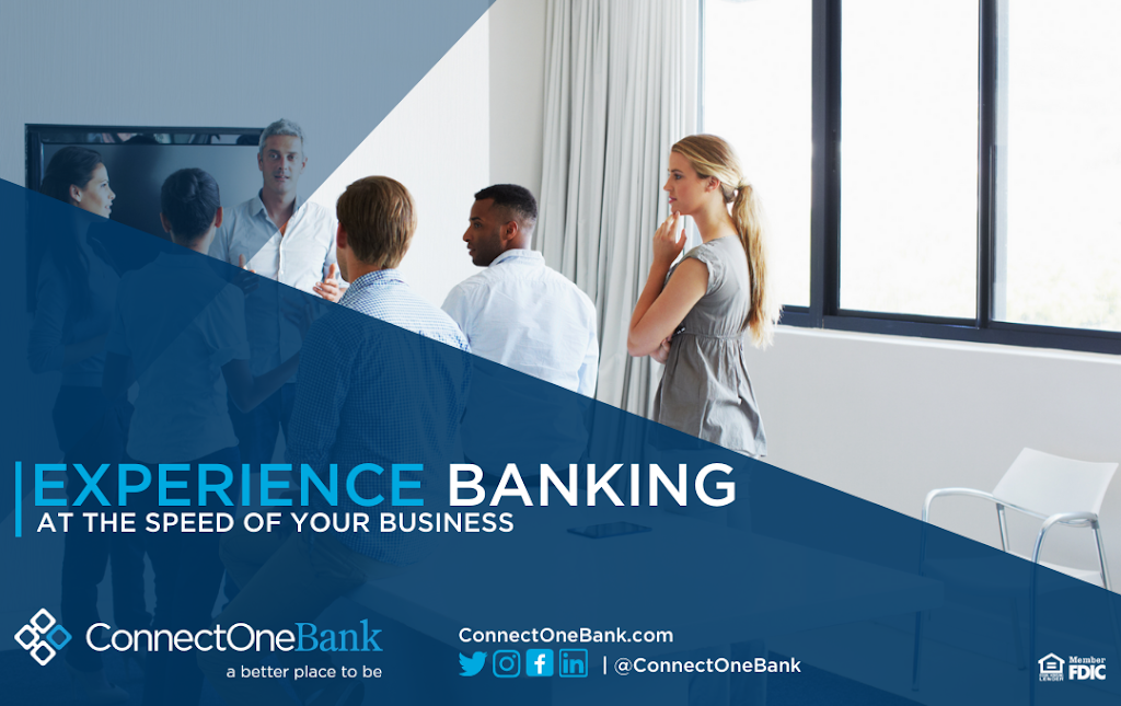 ConnectOne Bank | 301 Sylvan Ave #1, Englewood Cliffs, NJ 07632 | Phone: (844) 266-2548