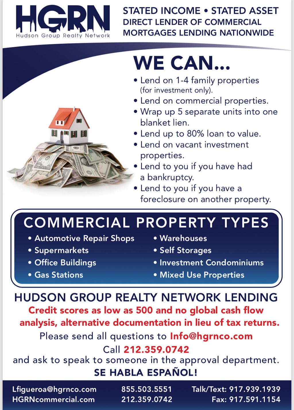 HUDSON GROUP REALTY NETWORK | 644 Soundview Ave, Bronx, NY 10473 | Phone: (212) 359-0742