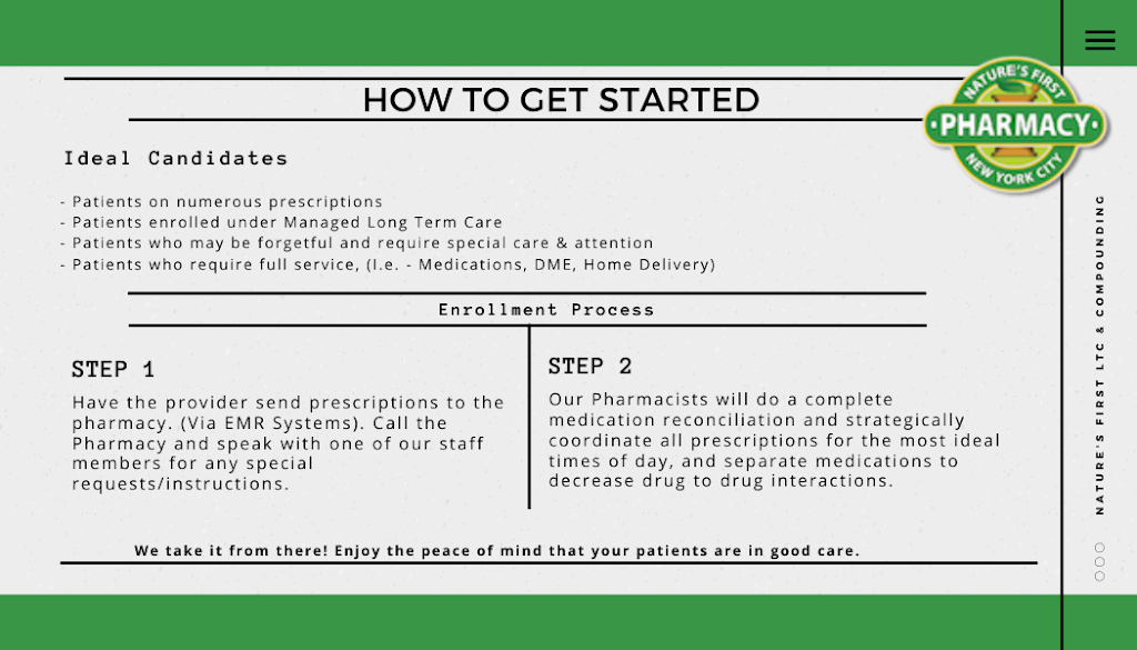 Natures First LTC & Compounding Pharmacy | 8702 Rockaway Beach Blvd, Queens, NY 11693 | Phone: (718) 634-9300