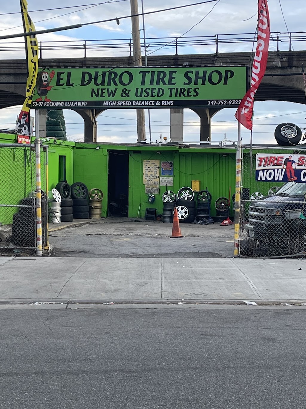 El Duro Tire Shop | 53-07 Rockaway Beach Blvd, Queens, NY 11691 | Phone: (347) 752-9322