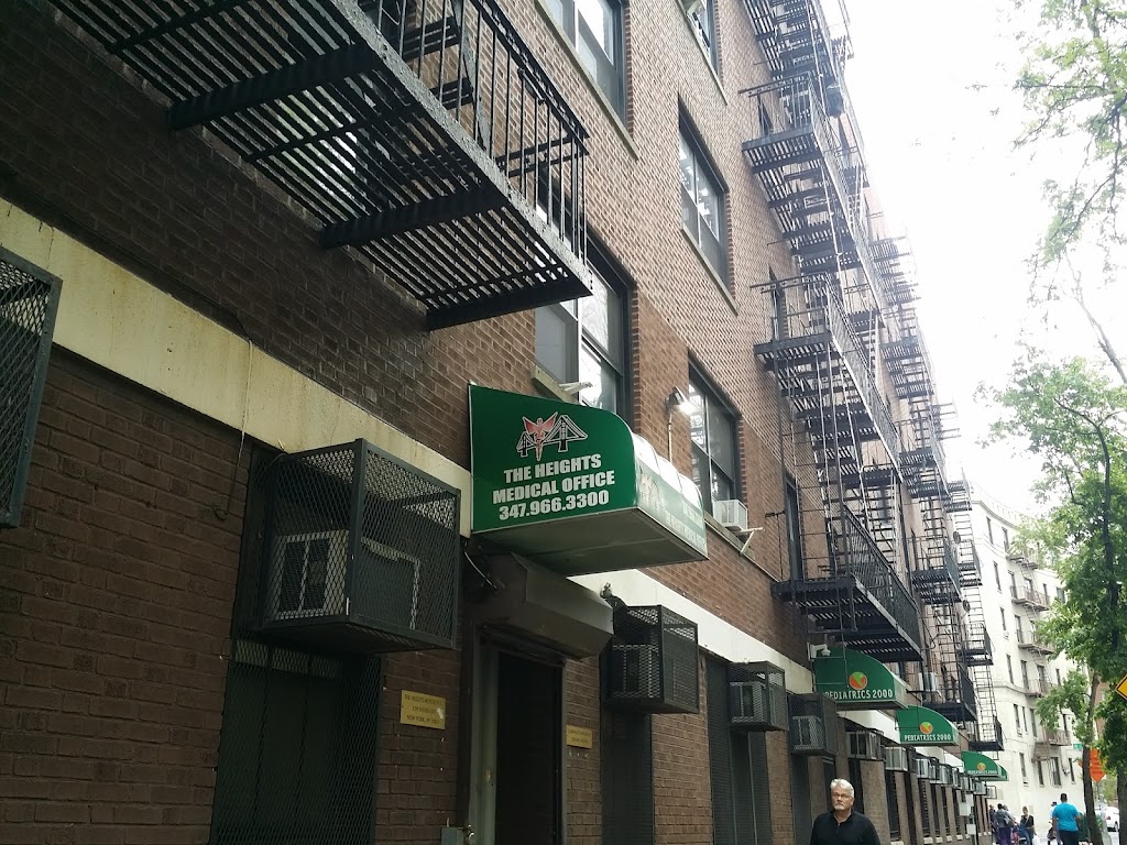 THE HEIGHTS MEDICAL PLLC | 139 Haven Ave, New York, NY 10032 | Phone: (347) 966-3300