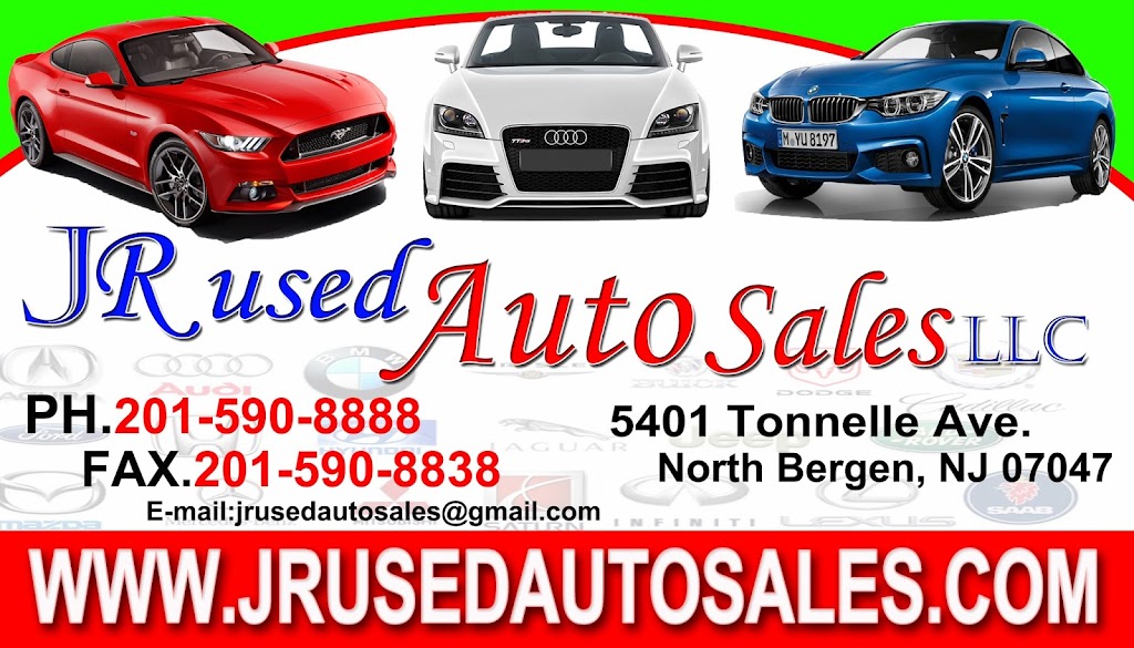 JR Used Auto Sales LLC | 5401 Tonnele Ave #3096, North Bergen, NJ 07047 | Phone: (201) 590-8888