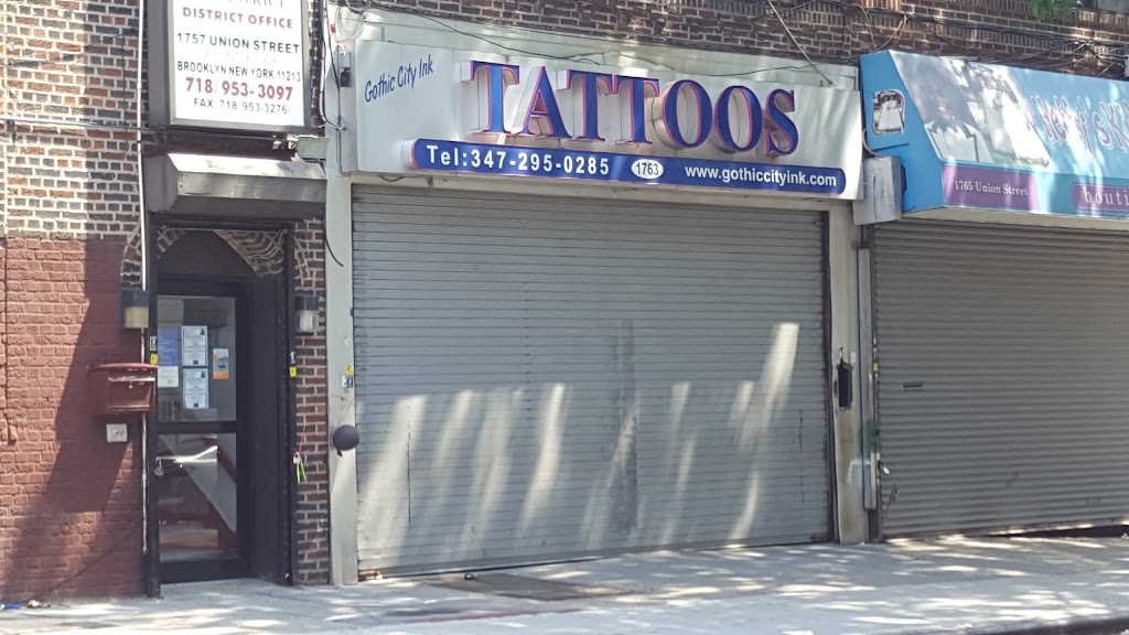 Gothic City Ink | 1763 Union St, Brooklyn, NY 11213 | Phone: (347) 295-0285