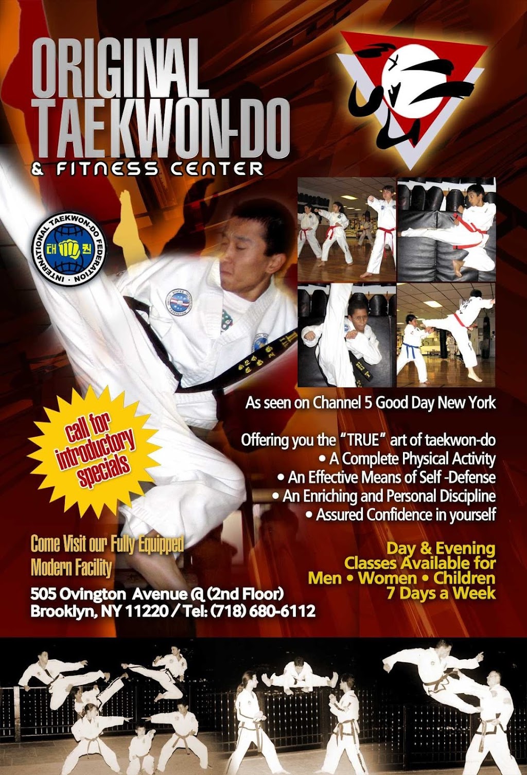 Original Taekwon-Do / MMA & Fitness Center | 7914 3rd Ave 2nd Flr, Brooklyn, NY 11209 | Phone: (718) 680-6112