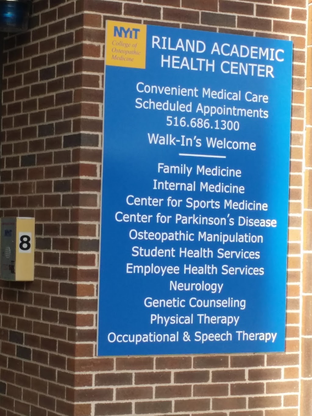 NYIT Academic Health Care Centers | 600 Northern Blvd, Old Westbury, NY 11568 | Phone: (516) 686-1300