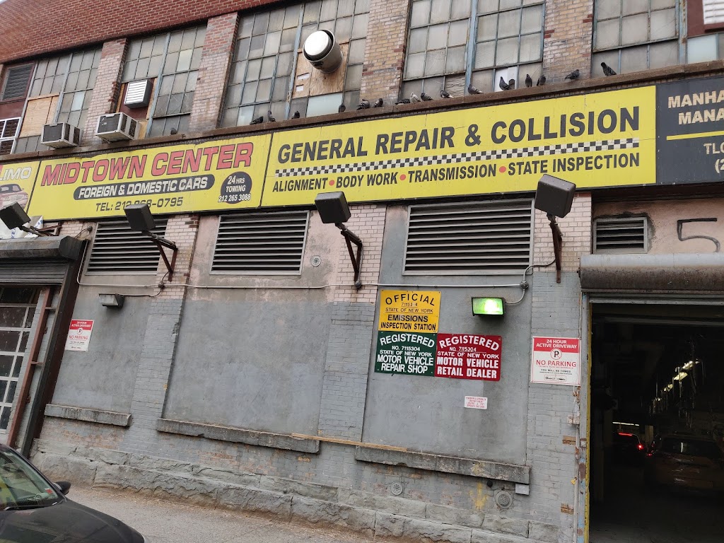 Midtown Center Auto Repair & Body Shop | 537 W 38th St, New York, NY 10018 | Phone: (212) 629-1028