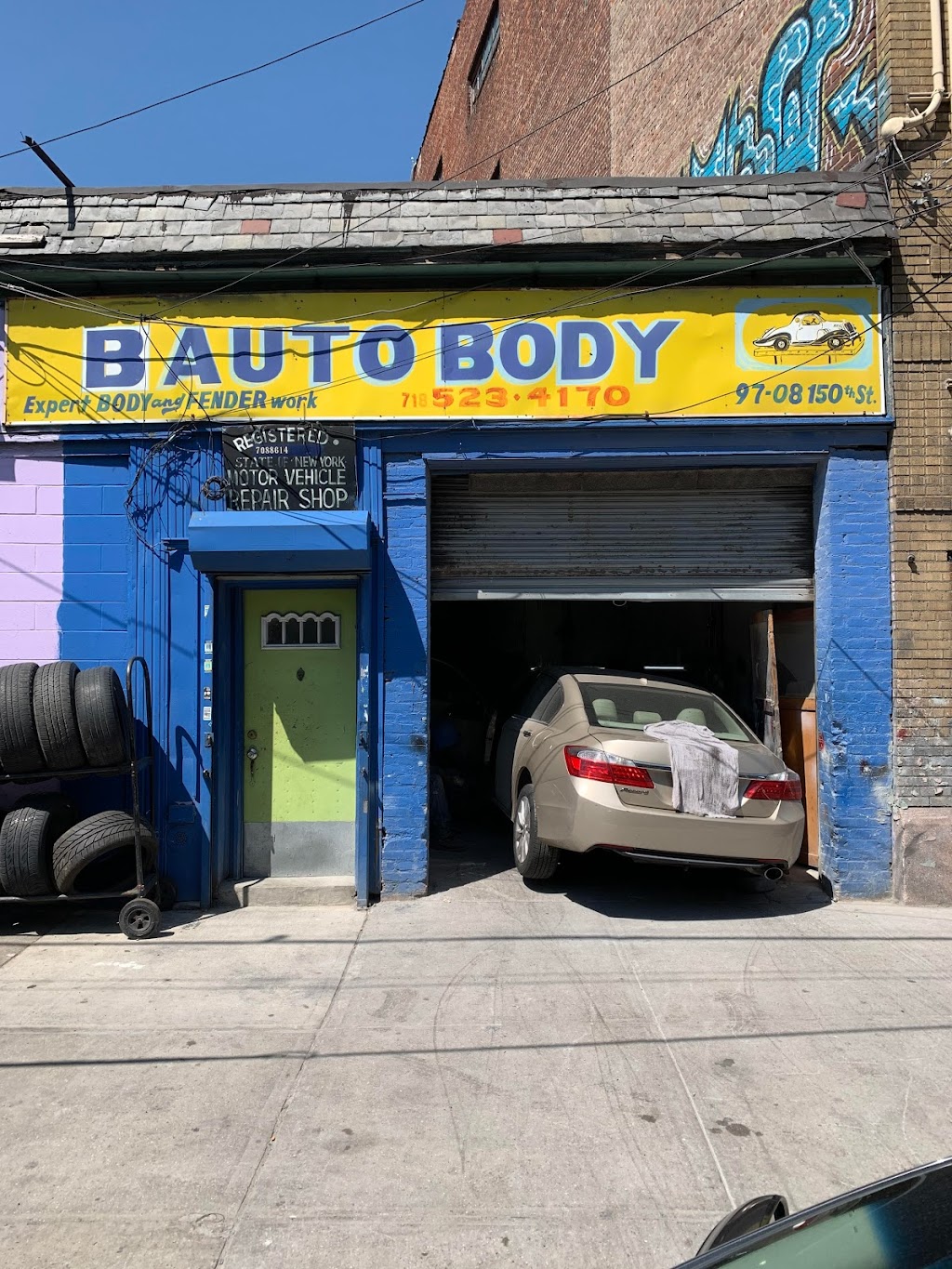 B Auto Body | 97-08 150th St, Queens, NY 11435 | Phone: (718) 523-4170