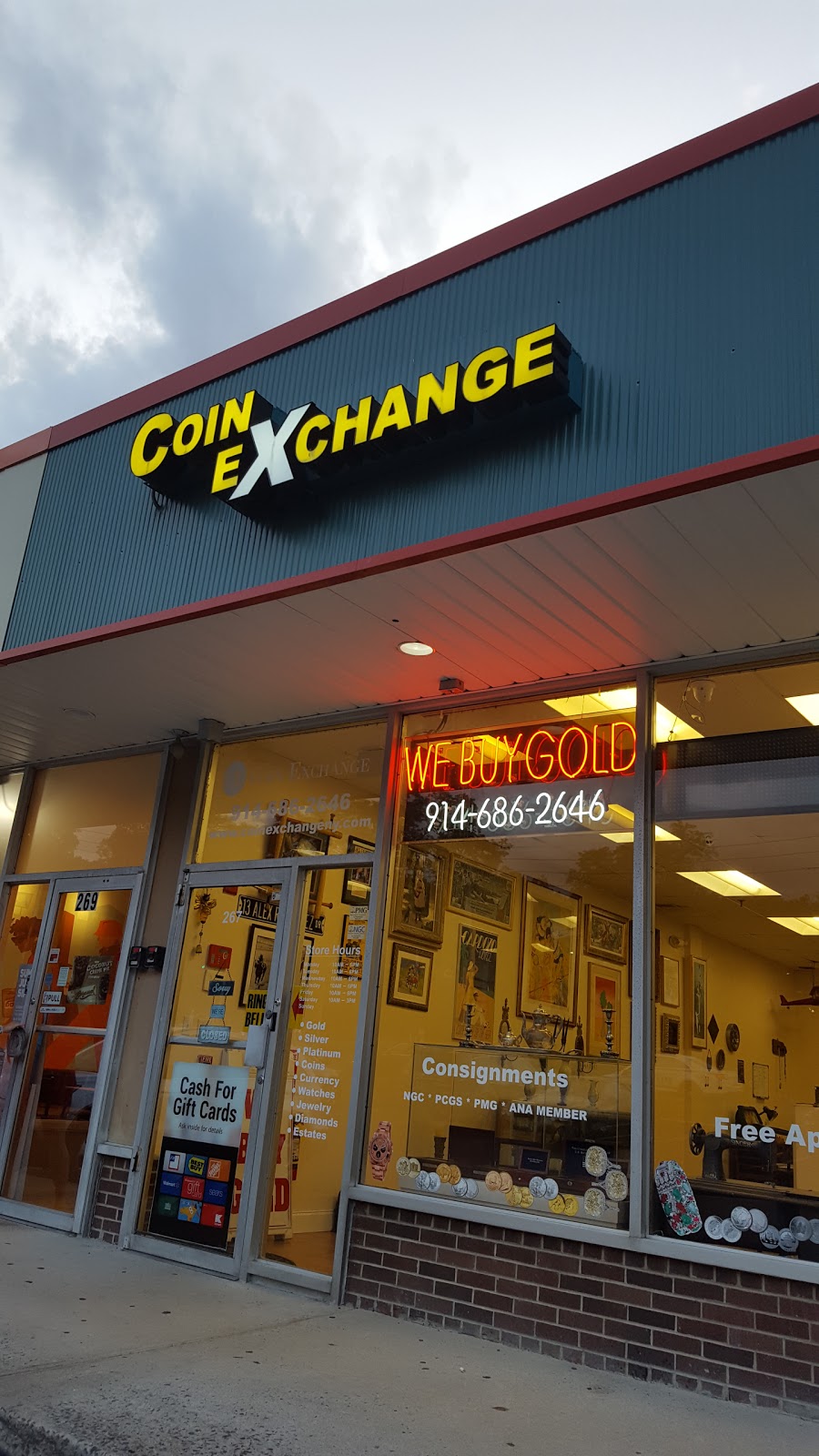 Coin Exchange | 3 S Central Ave, Hartsdale, NY 10530 | Phone: (914) 686-2646