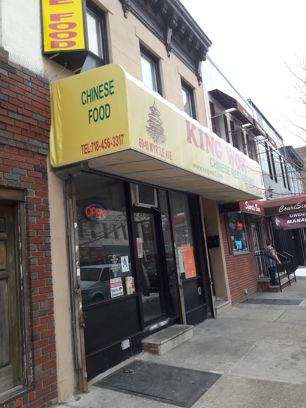 King Wok | Myrtle Ave, Glendale, NY 11385 | Phone: (718) 456-3317