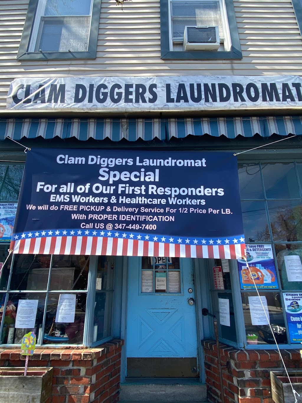 Clam Diggers Laundromat | 323 City Island Ave, Bronx, NY 10464 | Phone: (347) 449-7400