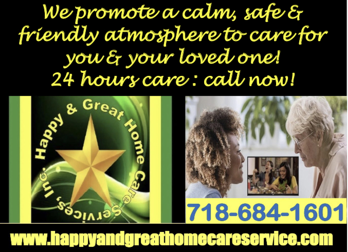 Happy and Great Home Care Service | 1060 E 229th St, Bronx, NY 10466 | Phone: (718) 684-1601