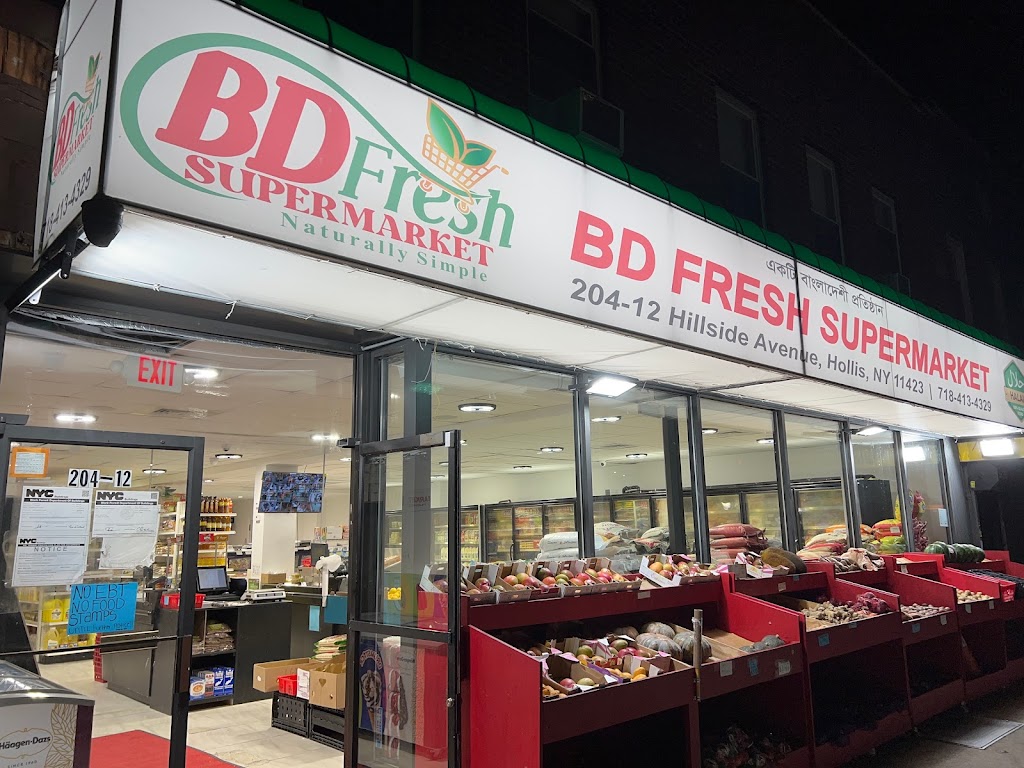 BD Fresh Supermarket | 204-12 Hillside Avenue, Queens, NY 11423 | Phone: (718) 413-4329