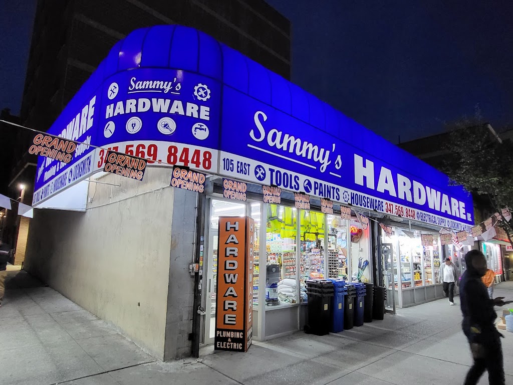 Sammys Hardware | 105 E 183rd St, Bronx, NY 10453 | Phone: (347) 569-8448