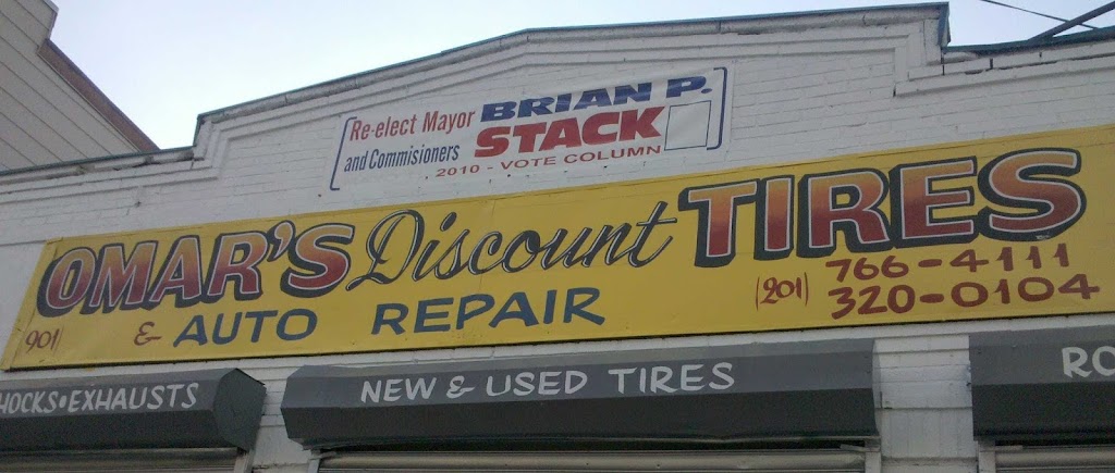 Omars Discount Tires & Auto Repairs | 901 Central Ave, Union City, NJ 07087 | Phone: (201) 766-4111