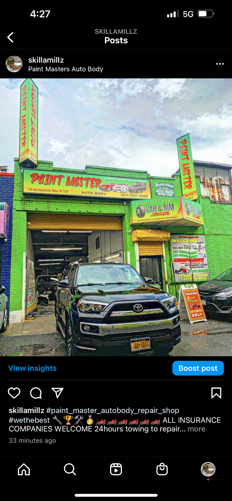 Paint Master Auto Body Repair | 723 Van Sinderen Ave, Brooklyn, NY 11207 | Phone: (917) 907-2609