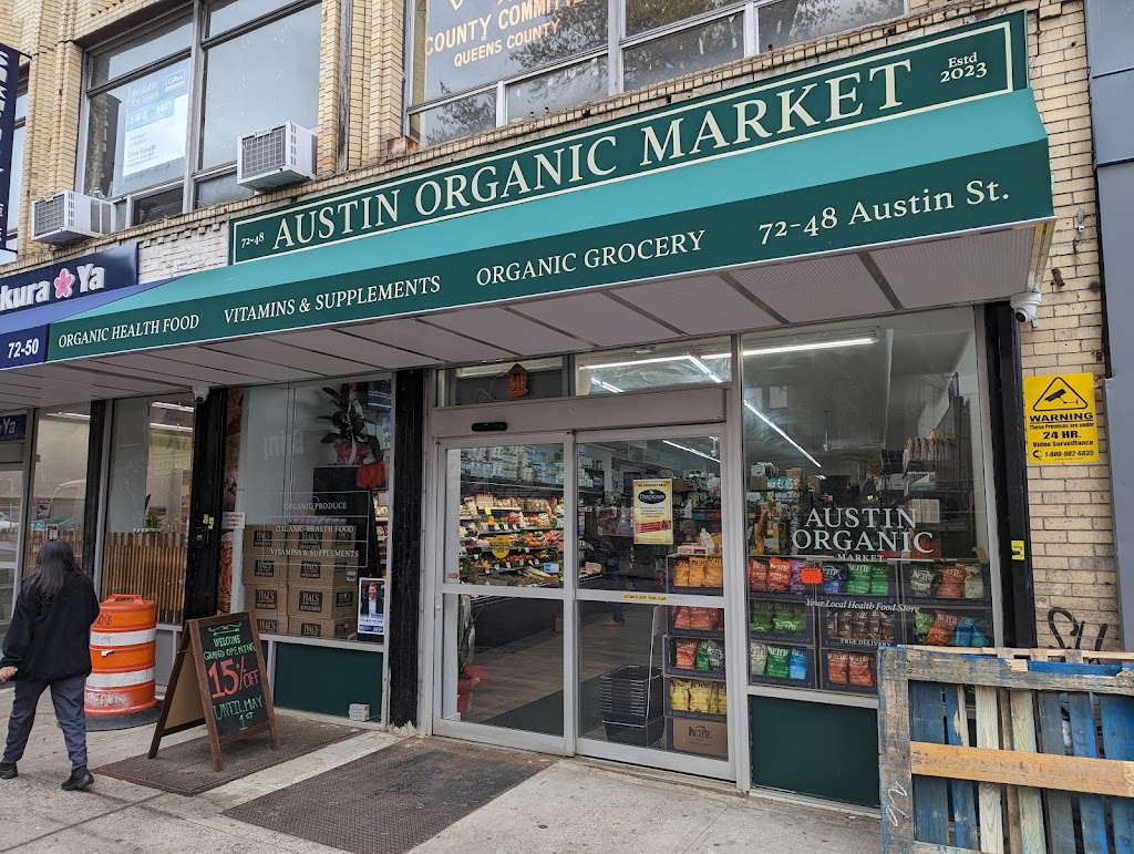 Austin Organic Market | 72-48 Austin St, Queens, NY 11375 | Phone: (929) 499-3099