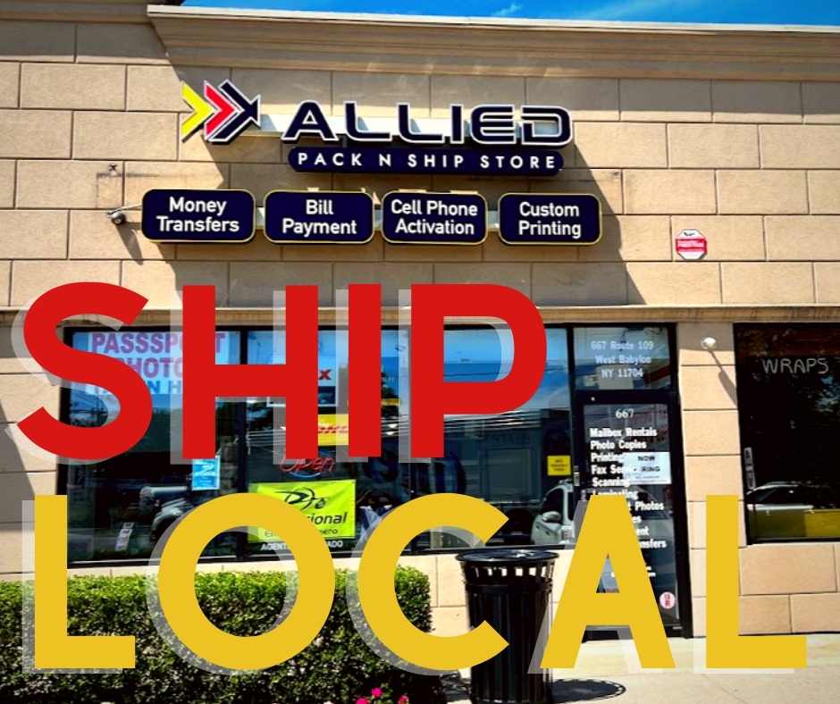 Allied Pack N Ship Stores | 667 NY-109, West Babylon, NY 11704 | Phone: (631) 592-2900