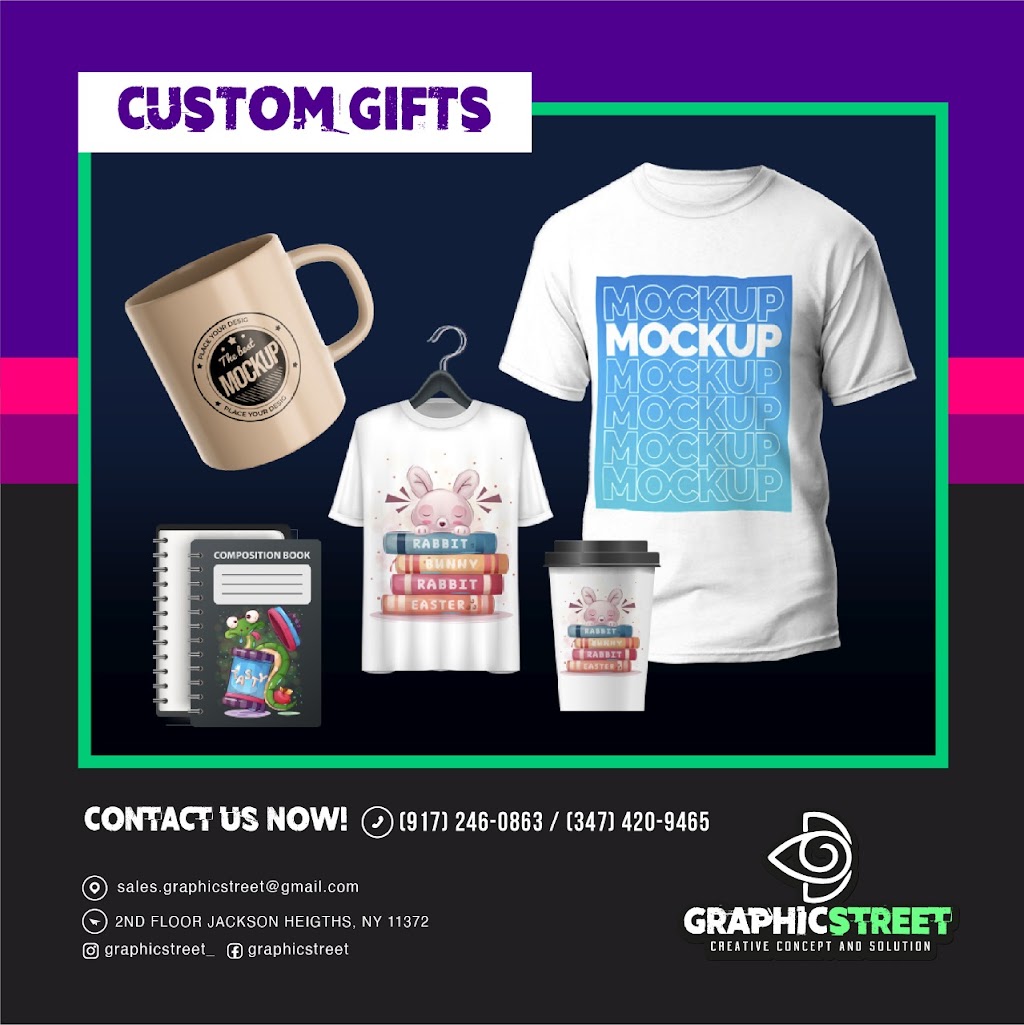 GraphicStreet | 95-02 Roosevelt Ave #2FL, Queens, NY 11372 | Phone: (917) 246-0863