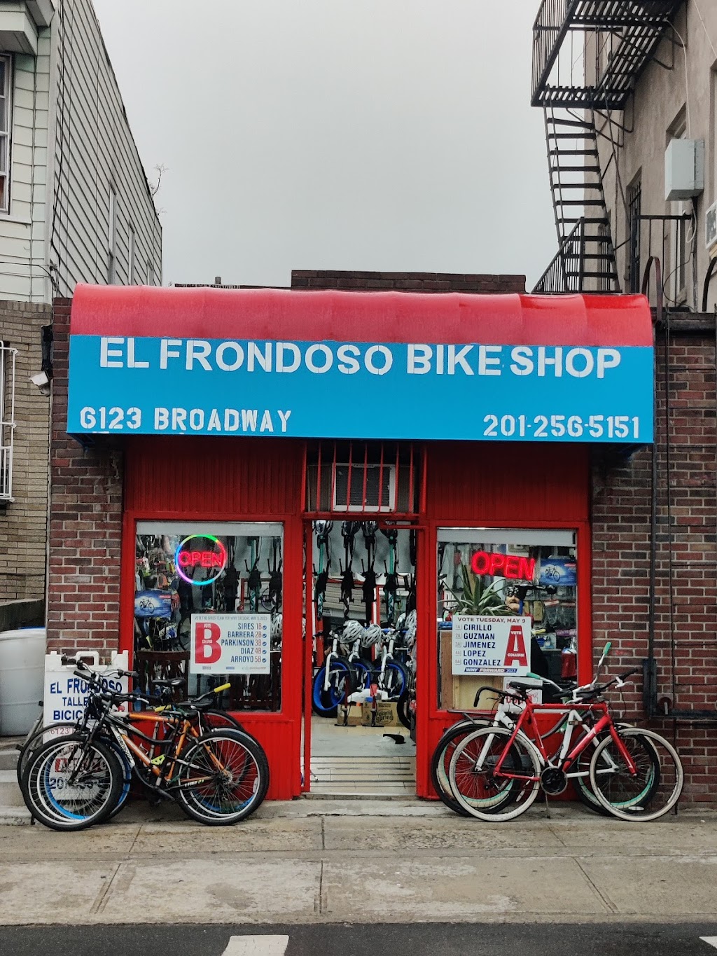 El Frondoso Bicycle Shop | 6123 Broadway, West New York, NJ 07093 | Phone: (201) 256-5151